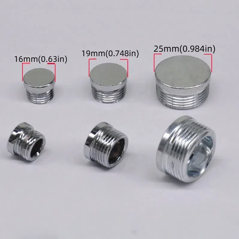 10-Pack Female Thread Pipe Plug: Single-connector Lamp Pipe Plug Screw, Lighting Accessory