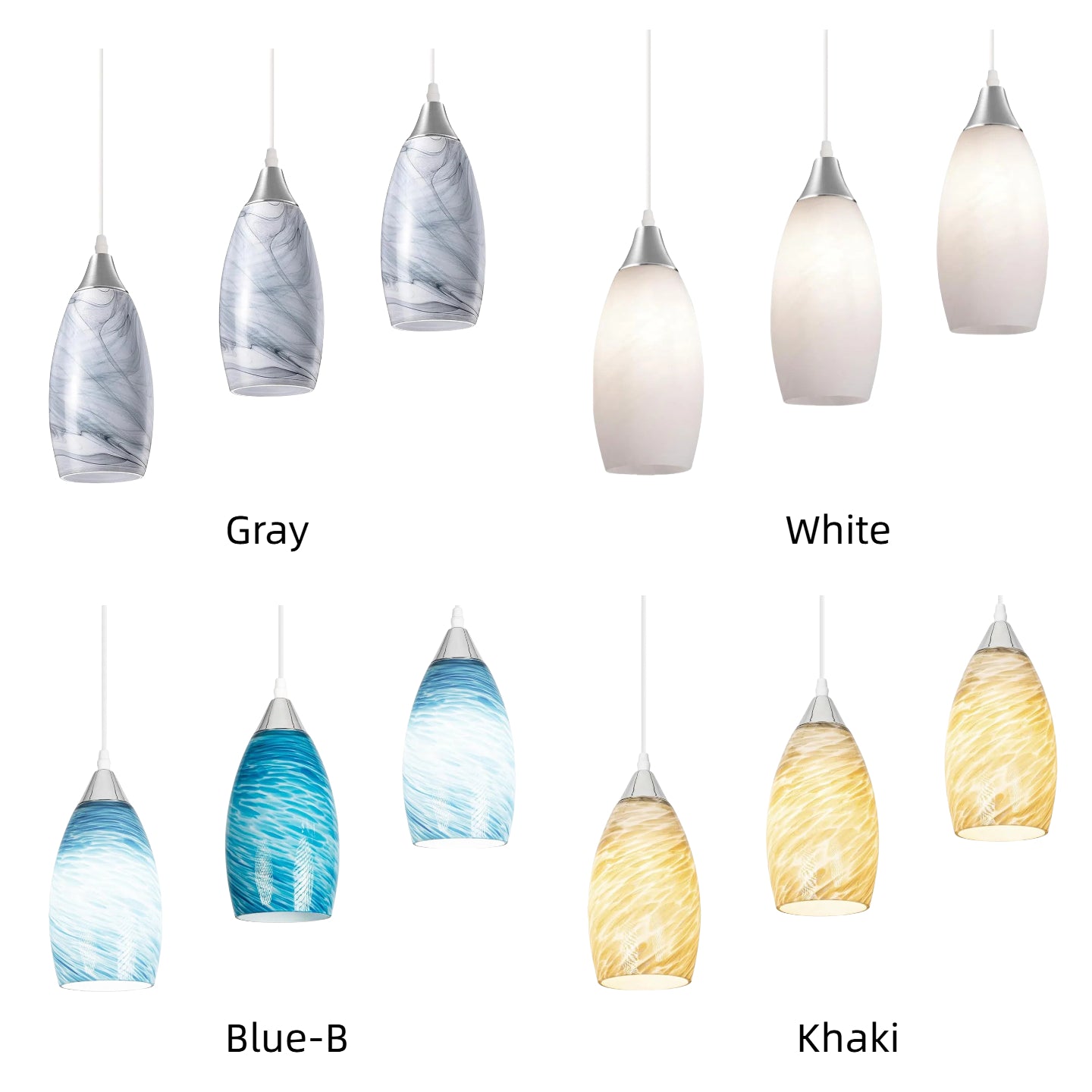 Kiven H-Type Track Lighting Pendants Adjustable Height,Modern h Track Pendant Lights with Grey Marble Glass Lampsade,Decorative Track Lighting Fixture for Kitchen Island Hallway, 3-Light