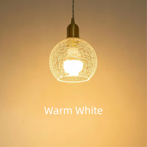 Kiven L Type 3-Pack Glass Pendant Light with Remote, Dimmable, Adjustable Length, E26 Base, Modern Nordic Hanging Light for Kitchen, Dining Room