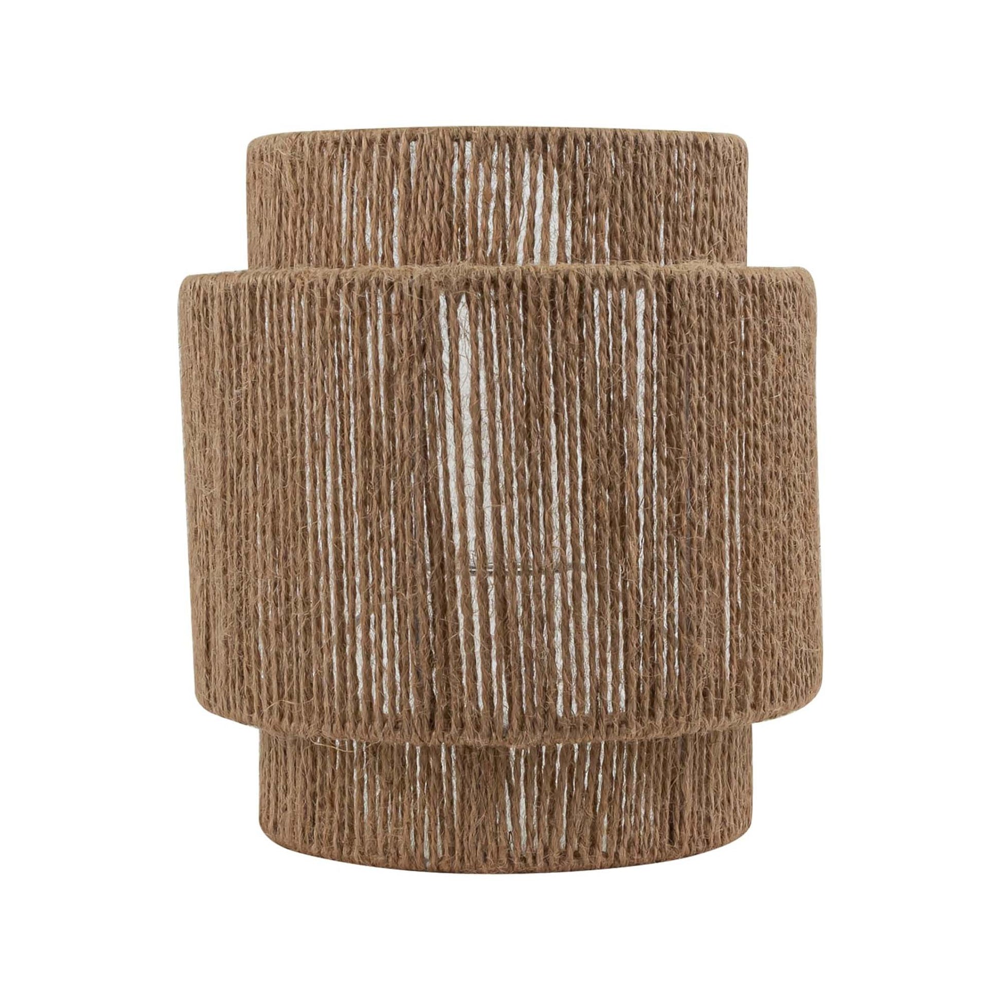 Kiven Half Lampshade, Weave Half Lampshade, Replacement Lampshade for Wall Sconce Table Lamp