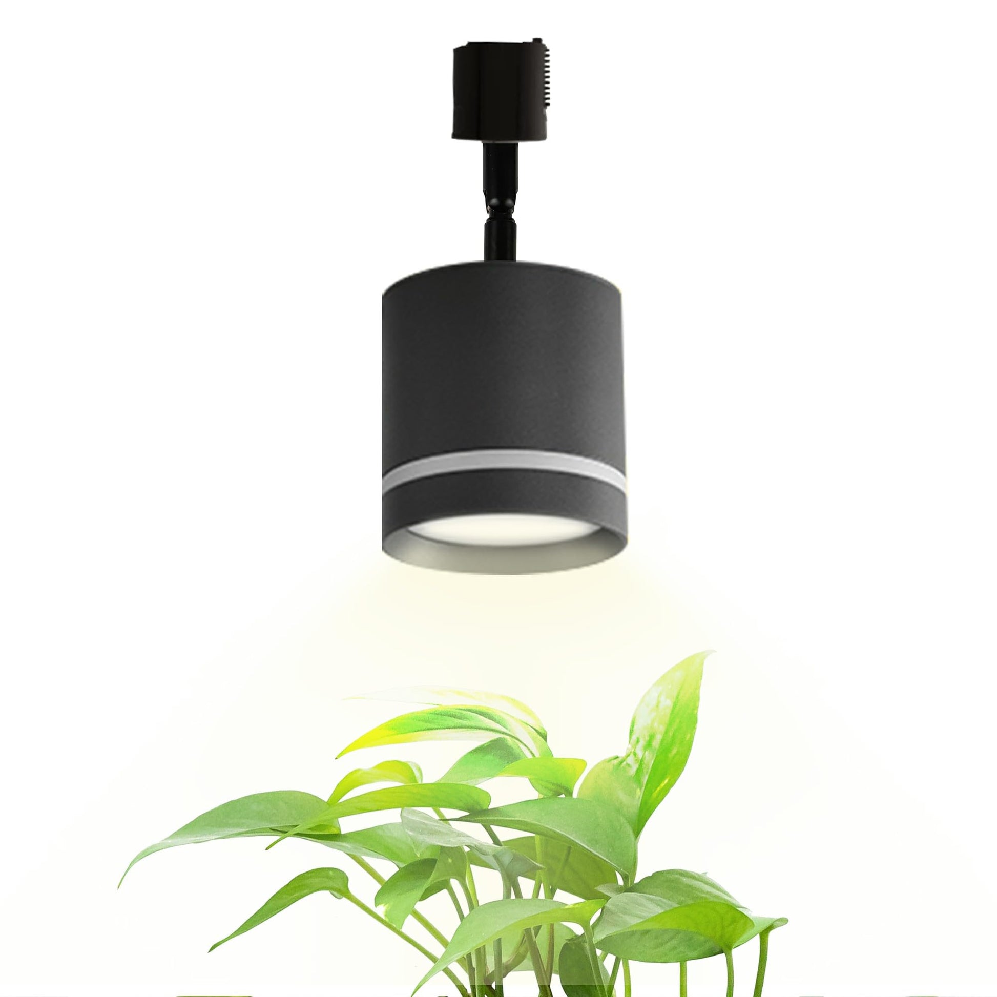 Kiven Modern 7W LED Plant Grow H/J/L Type Track Light - Full Spectrum Indoor Spotlight (7 Colors)