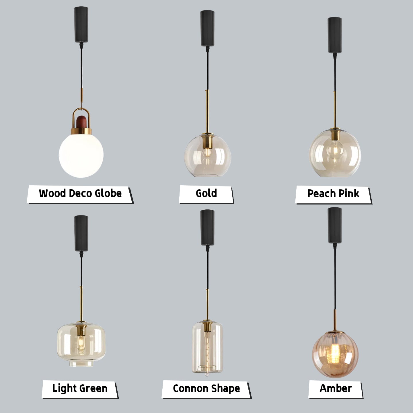 Track Pendant Lighting Modern H Track Lighting Heads Adjustable Height Decorate for Kitchen, Dining Room,loft aisle bar Glass Globe (Bulb & Track Rail NOT included)