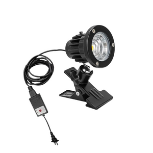 Kiven Landscape Remote Dimming Timer Waterproof Clip Spot Light - Adjustable Direction, Focused Light for Signboard, Fence, Indoors/Outdoors