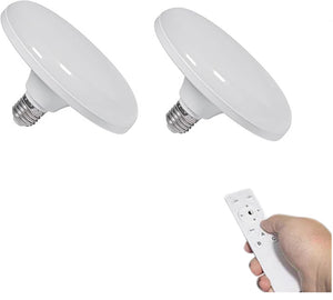 7W Lighting Bulb E26 Base Stepless Dimmable Remote Control LED Bulb