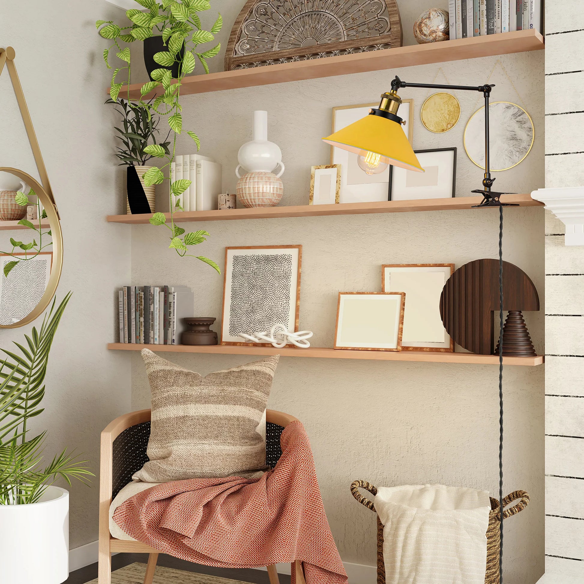 Customizable Clip Mount Adjusted Arm Clamp Lamp For Indoor Plants Or Daily Lighting