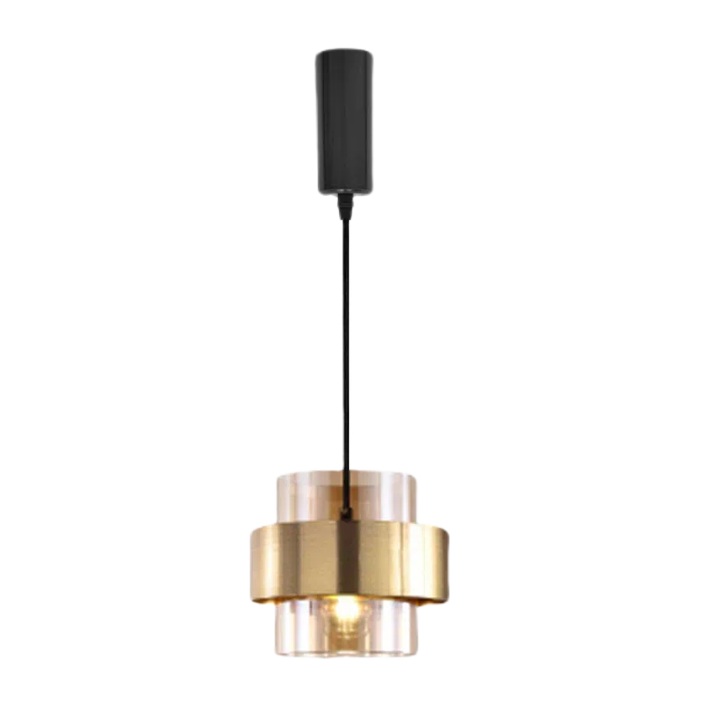 H Track Lighting Heads Glass Adjustable Height Track Pendant Lighting for Kitchen, Dining Room Contemporary Modern Metal Ring H Type (Bulb & Track Rail NOT included)