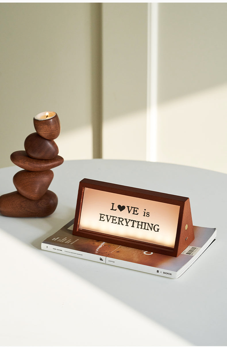 Kiven Magnetic charging light board, retro decoration, creative decorative item for the entrance hall of a vintage living room
