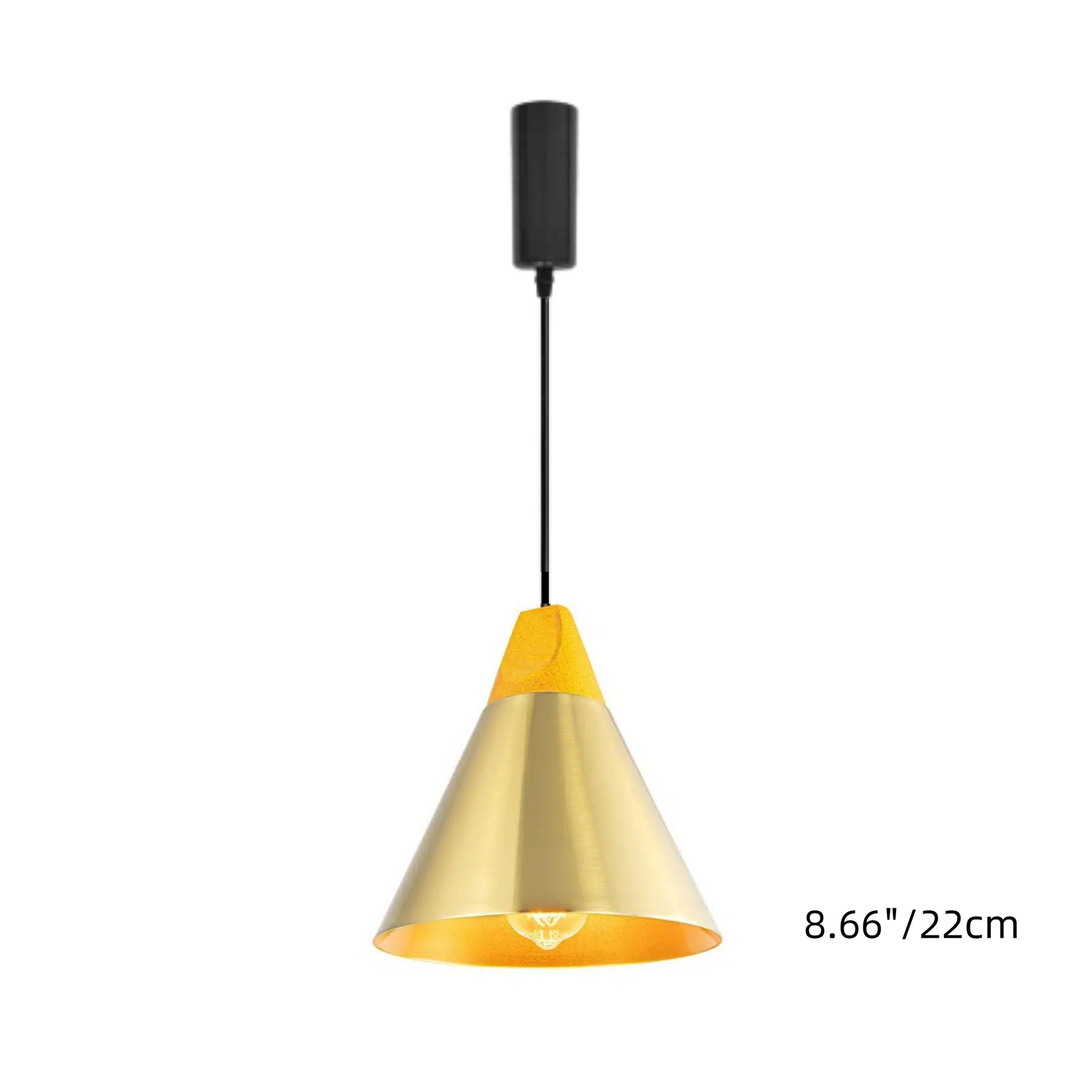 H-Type Track Pendant Lighting White Scandinavian Style Pendant Lights for Kitchen, Dining Room, Bedroom Modern Wood and Aluminum Light(Bulb & Track Rail NOT included)