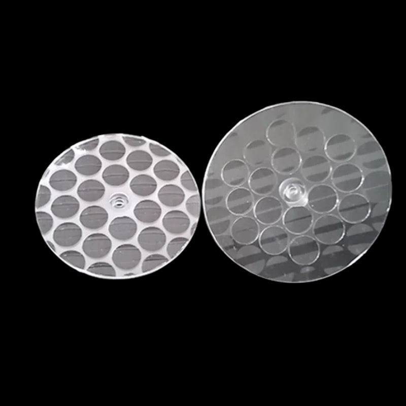 Kiven Fly Eye Lens, Replaceable Pattern Dynamic Christmas Projector Lamp Film PC Sheet Lens - Customizable