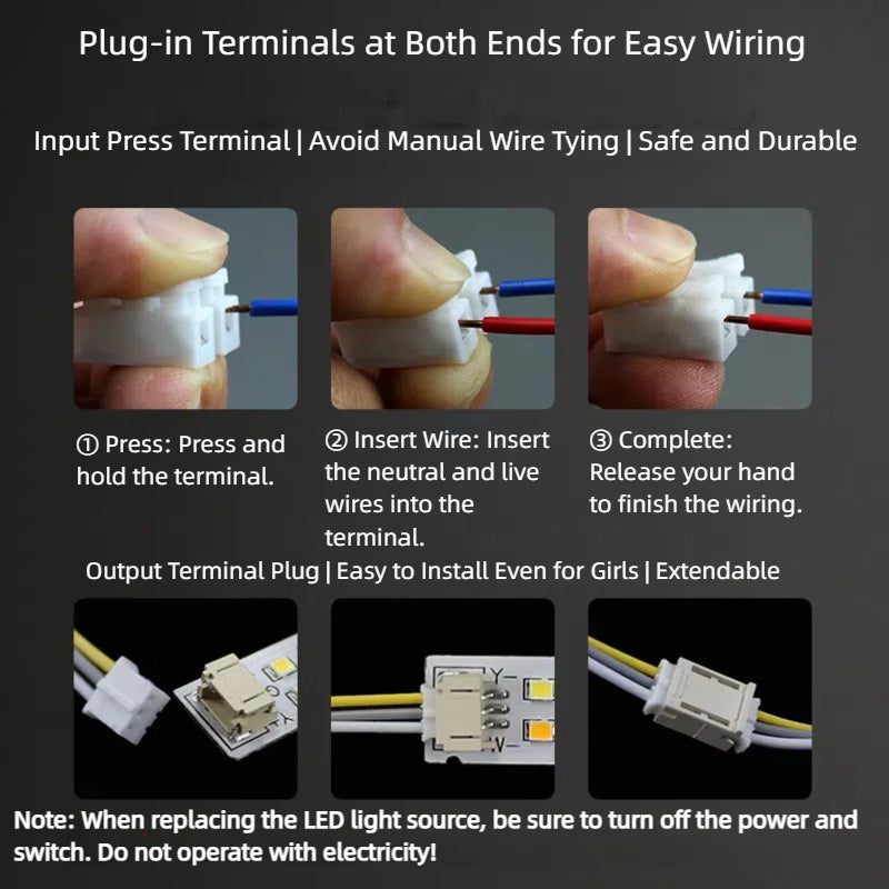 Kiven LED Driver 85-265V AC Constant Current Isolated Power Supply, for Dimmable LED Ceiling Lights, Downlights, Single Color & CCT Tunable White Dimmable LED Lights