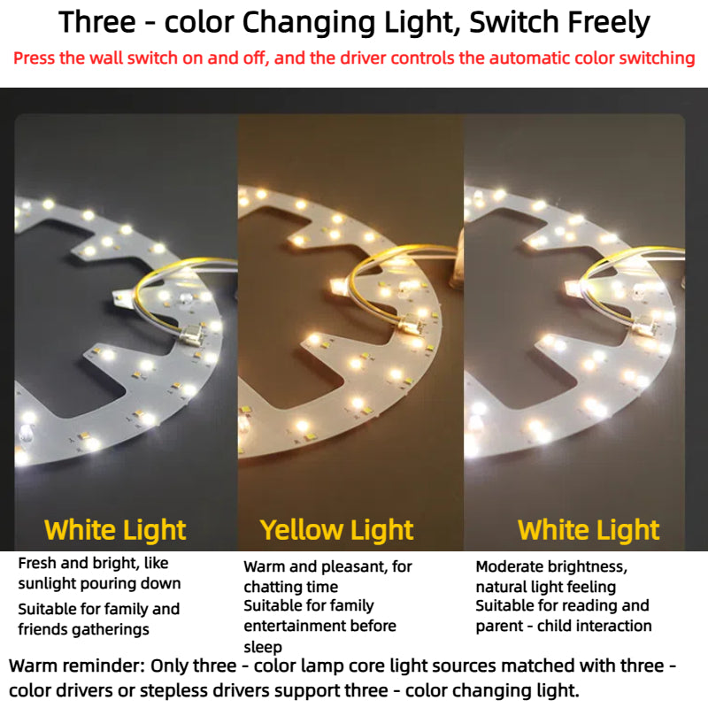 Kiven LED Driver 85-265V AC Constant Current Isolated Power Supply, for Dimmable LED Ceiling Lights, Downlights, Single Color & CCT Tunable White Dimmable LED Lights