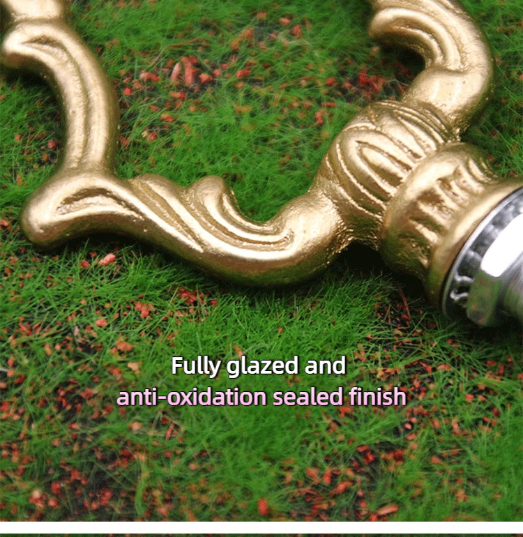 4-Pack Solid Copper Open & Closed Ring Hooks for Heavy-Duty Chandelier & Outdoor Lantern Assembly, Rust-Proof Ceiling Canopy Mount