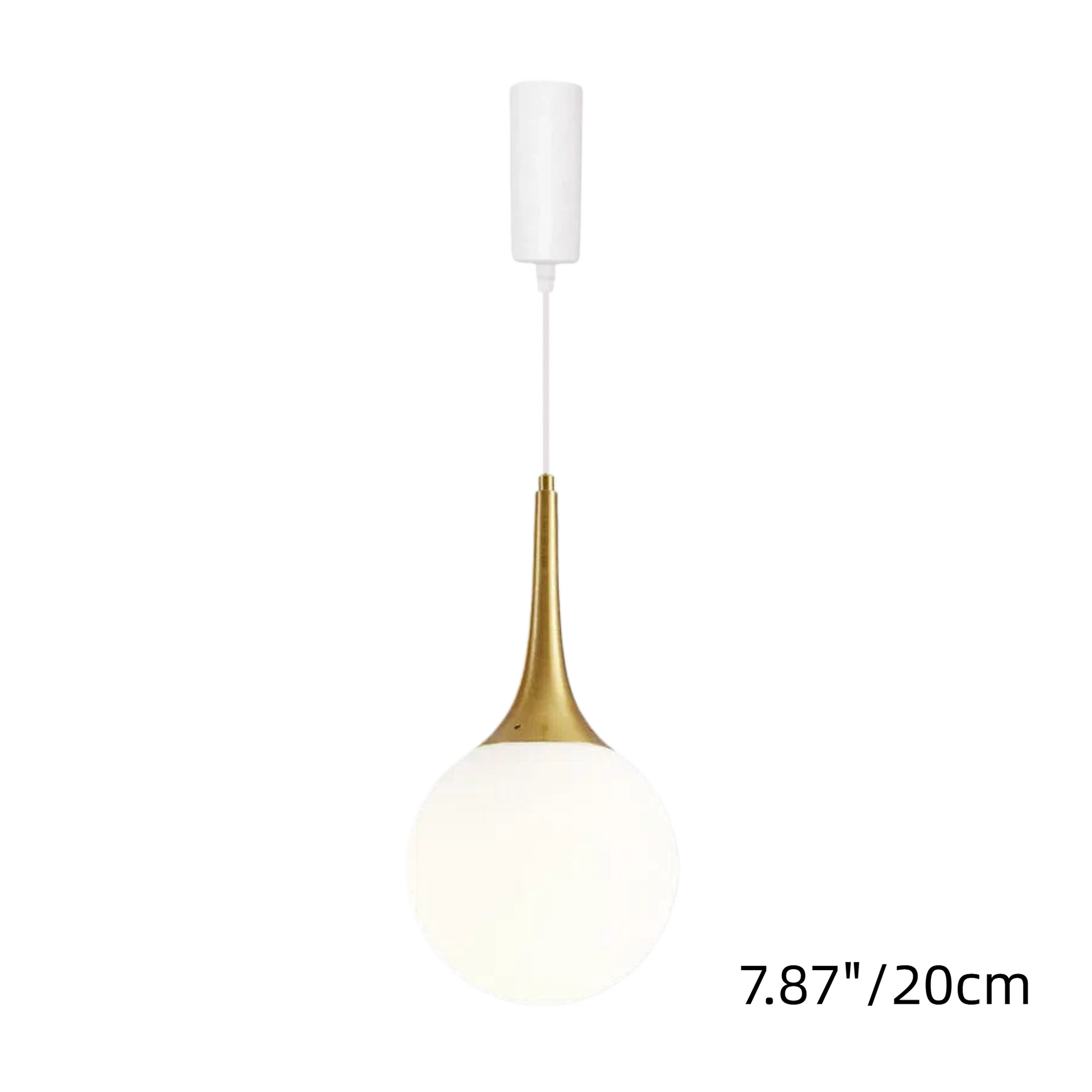 Kiven Nordic Luxury Pendant Light | Gold Electroplated Glass Globe for High-End Ambiance Lighting in Dining, Bar & Boutique Spaces