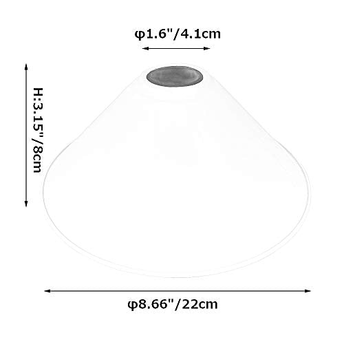 4-Pack 8.7"DIY Industrial Vintage Metal Bulb Guard Iron Cone Hanging Ceiling Pendant Light Holder Decorative Lamp Shade,Macaron Grey