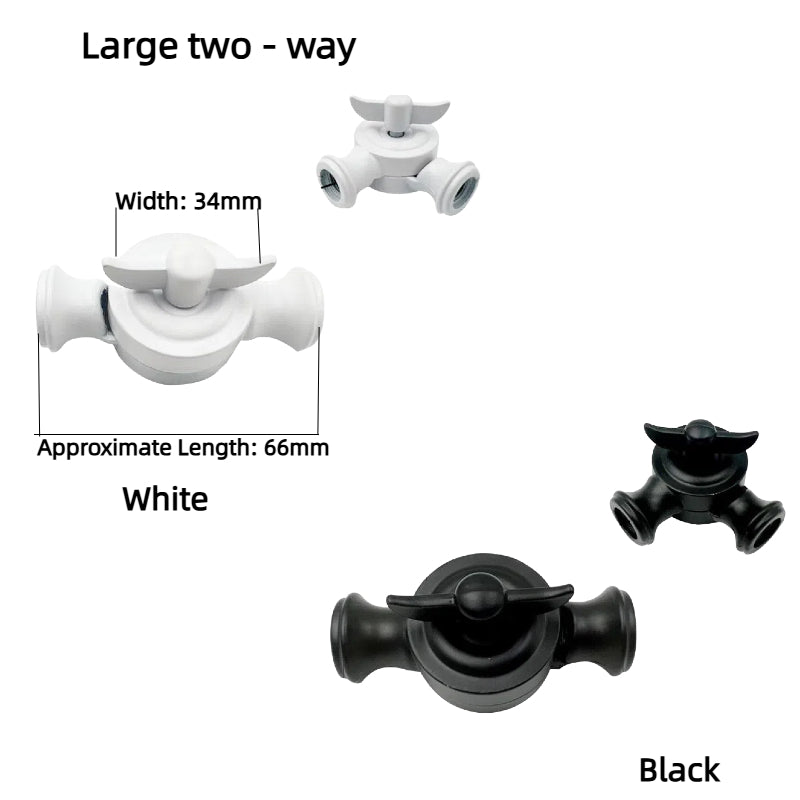 Kiven Floor Lamp Zinc Alloy Fittings: Double - Way/Three - Way/Four - Way Adapter, Angle - Adjustable Universal Joint, Swing Arm Lamp & Desk Lamp Universal Head