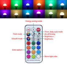 Load image into Gallery viewer, Remote Control RGB LED White Track Pendant Light Brown Bronze E26 Base Adjusted Fixture Vintage Style