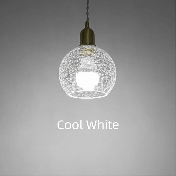 Kiven L Type 3-Pack Glass Pendant Light with Remote, Dimmable, Adjustable Length, E26 Base, Modern Nordic Hanging Light for Kitchen, Dining Room