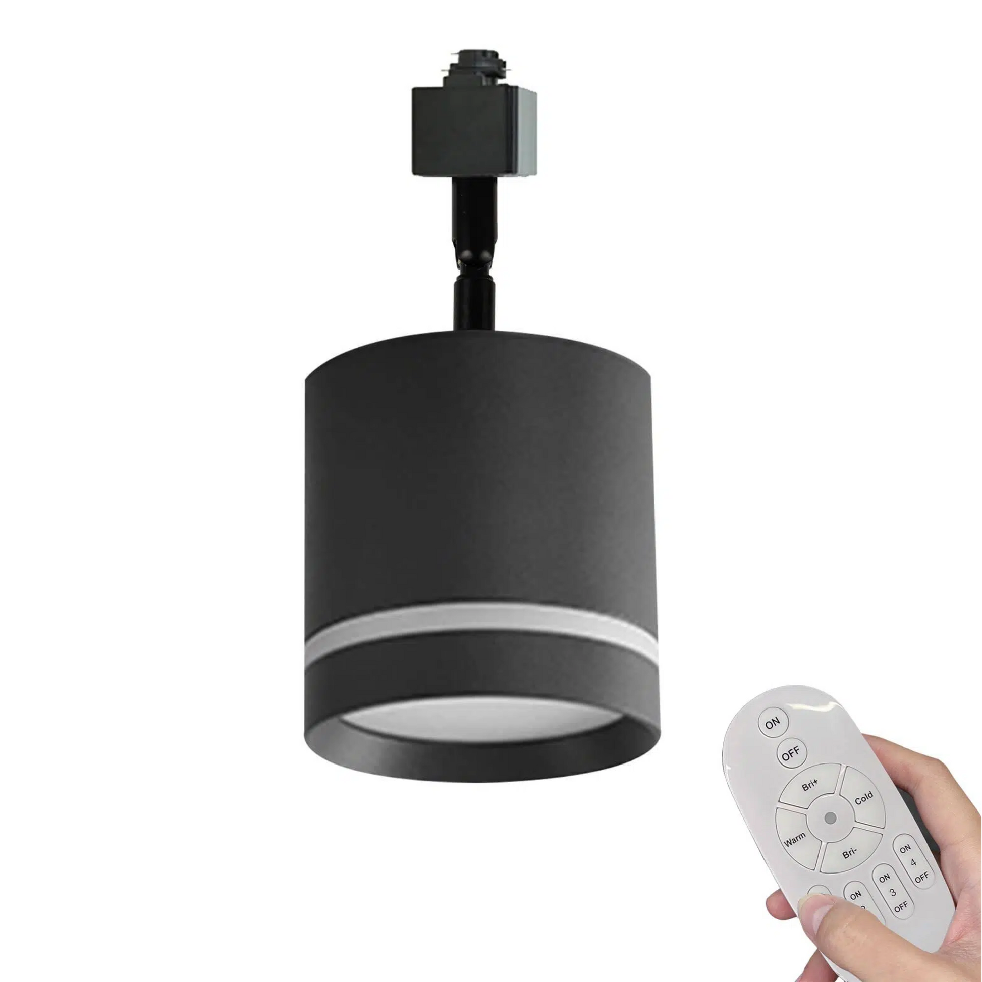 Kiven Modern 7W LED Plant Grow H/J/L Type Track Light - Full Spectrum Indoor Spotlight (9 Colors)