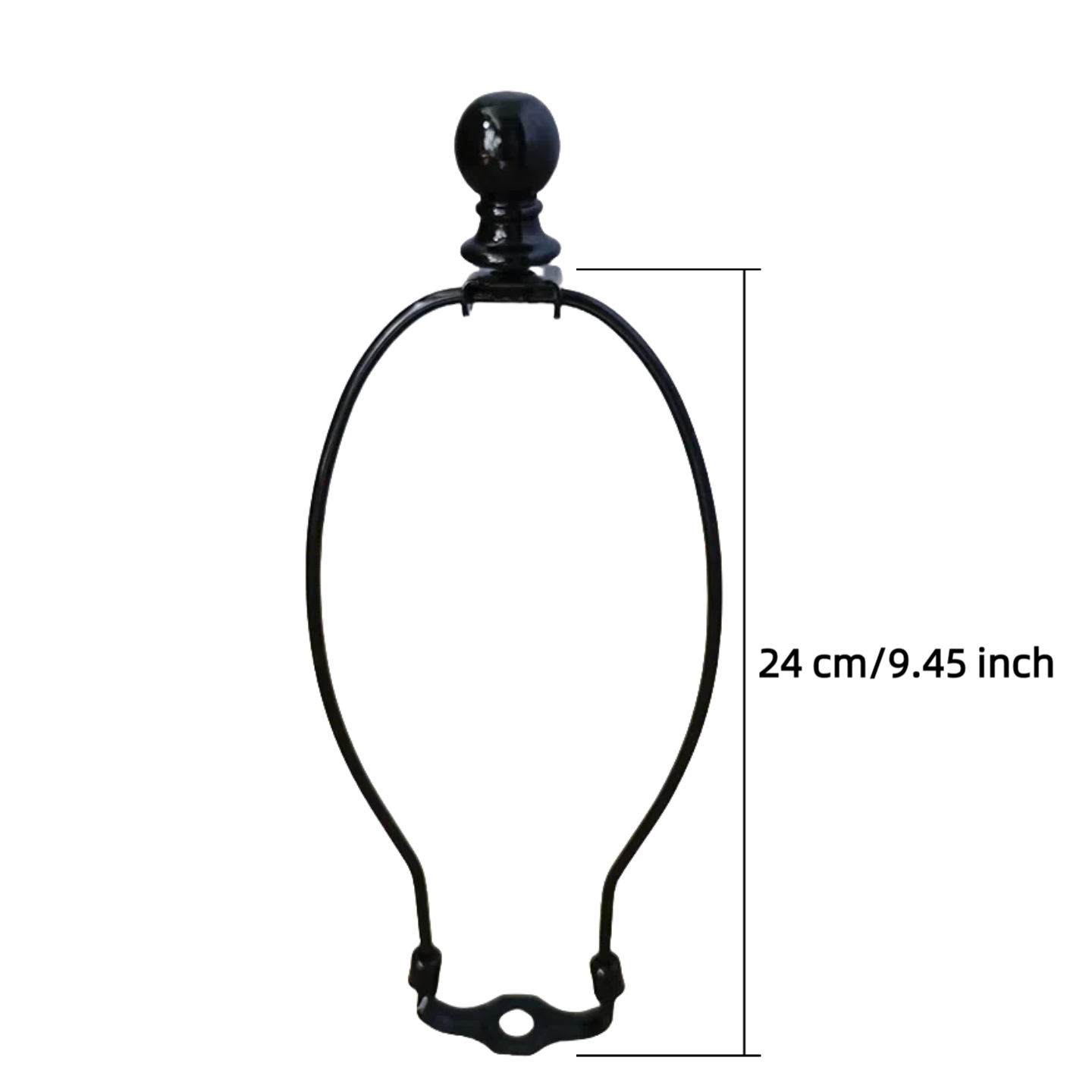 Black Iron Art Horn Stands for DIY American-Style Table Lamp Assembly (with Voltage Compatibility)