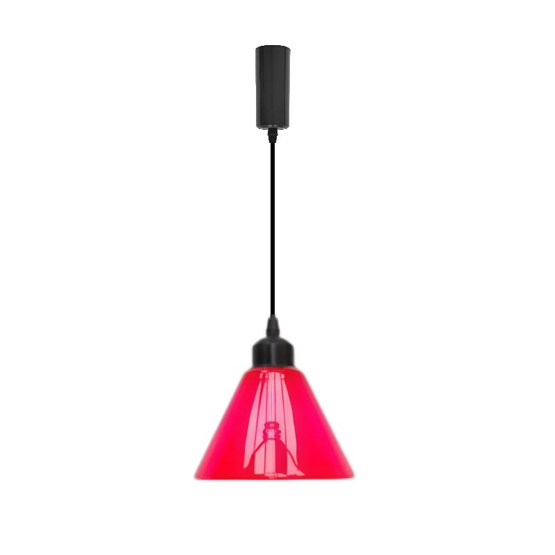 Kiven Retro H Track Pendant Light, Nordic Vintage American Farmhouse Industrial Green Glass Shade, for Cafe Bar Restaurant Hallway Lighting