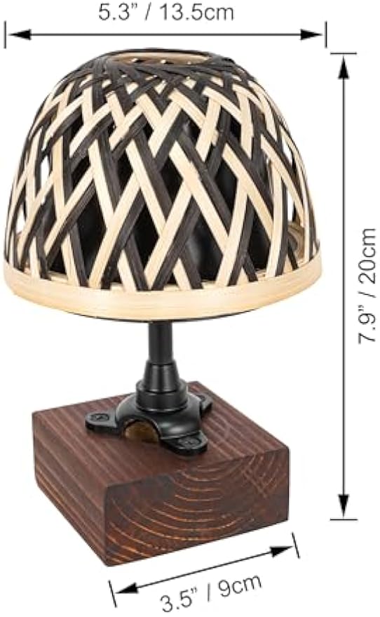Kiven Cordless Table Lamp,Set of 2 Dimmable Bedside Lamps for Nightstand with 3 Colors Mode, Farmhouse Rechargeable Desk Lamps for Reading Home Decor Bedside TD1039
