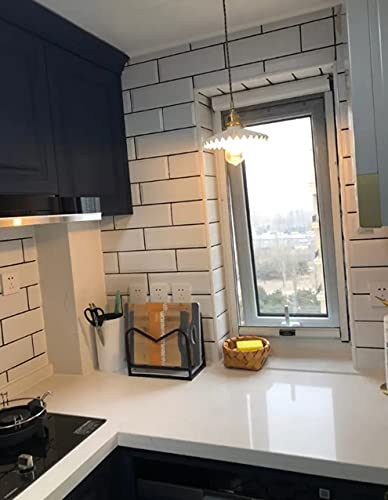 Swag Pendant Light with 15ft Plug-in UL Dimmable Cord Retro Ceramic Marble Shade Light Fixtures Nordic Decoratefor Hanging Ceiling Light for Dining Room Bulbs Not Included