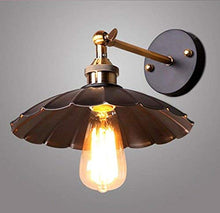 Load image into Gallery viewer, Plug in Industrial Edison Cage Antique Style Wall Sconce Lamp