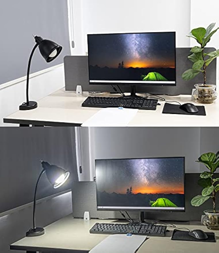 Kiven 1-Pack Headboard Lamp Over The Bed Reading Light with Shade Innovative Design No Drilling Bedtime Reading Light Wall Lamp with Plug-in Cord for Bathroom Sleigh Bed Hard Board Adjustable