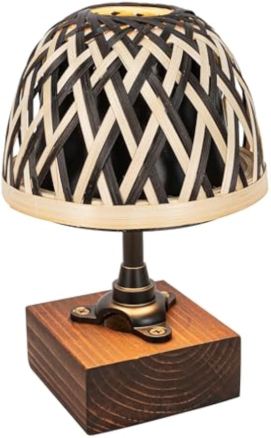 Kiven Cordless Table Lamp,1-Light Dimmable Bedside Lamps for Nightstand with 3 Colors Mode, Farmhouse Rechargeable Desk Lamps for Reading Home Decor Bedside TD1039
