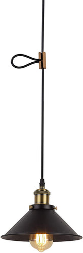 Kiven 4 PCS Pendant Light Cord Length Adjuster Cord Lock for Shorten Cord Length, Wood Adjuster