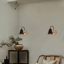 Load image into Gallery viewer, Rechargeable Cordless Loft Cone Wall Sconces Smart LED Bulbs with Remote