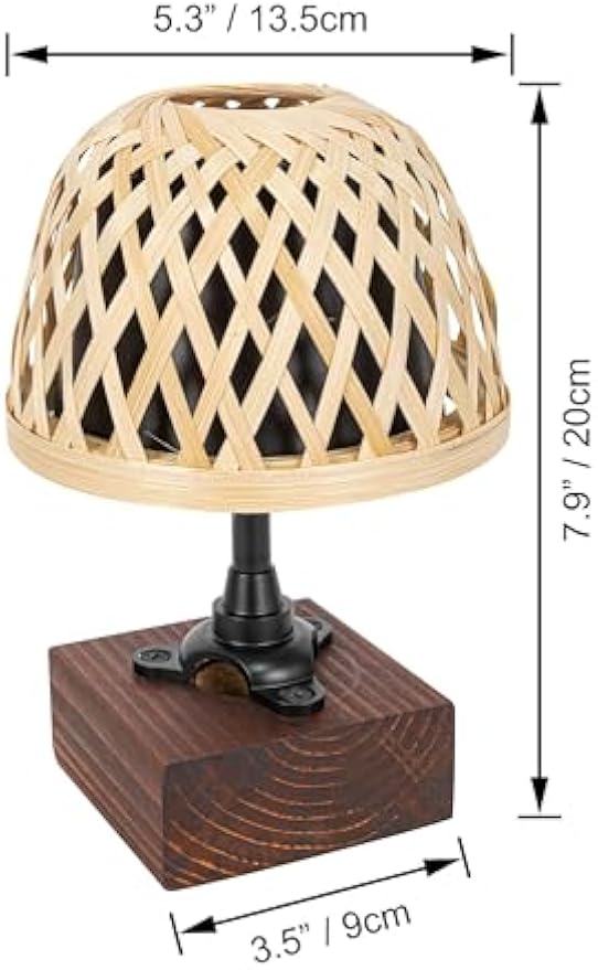 Kiven Cordless Table Lamp,1-Light Dimmable Bedside Lamps for Nightstand with 3 Colors Mode, Farmhouse Rechargeable Desk Lamps for Reading Home Decor Bedside TD1038