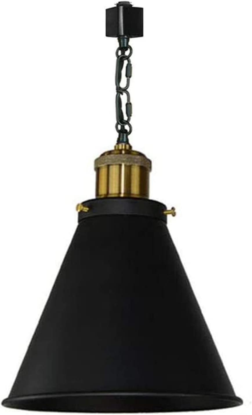 Kiven Dimmable H-Type Track Lignting Pendant Antique Industrial Oil Rubbed Bronze Pendant Light 3 Pack,Track Pendant Lights for Dining Room (Bulb Included)