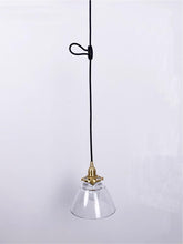 Load image into Gallery viewer, Black cable hook adjuster Art lamp cord shortening wire adjuster Wire adjuster for chandelier cord adjuster 10-piece