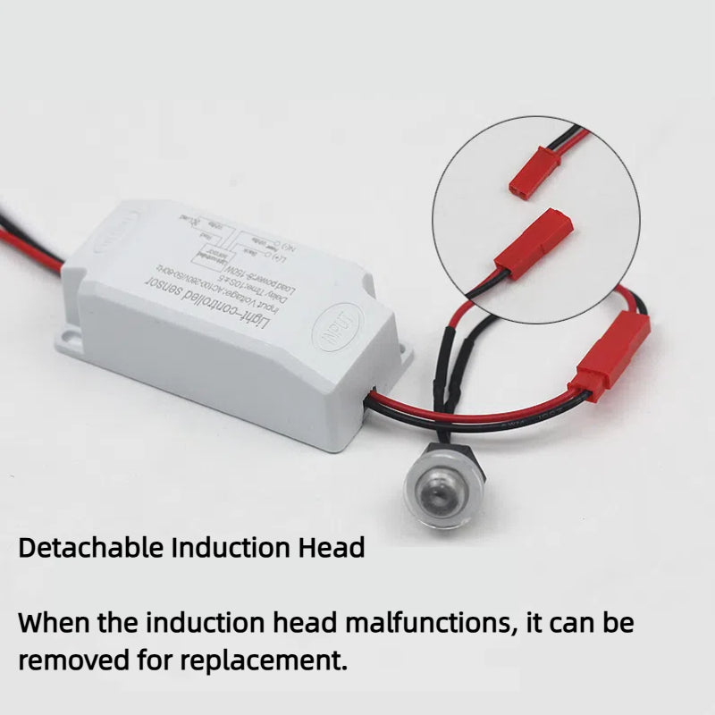 Kiven 110V  Detachable Probe Photocontrol Sensor Switch Module, Outdoor Street Light Supplementary Light Photosensitive Sensor