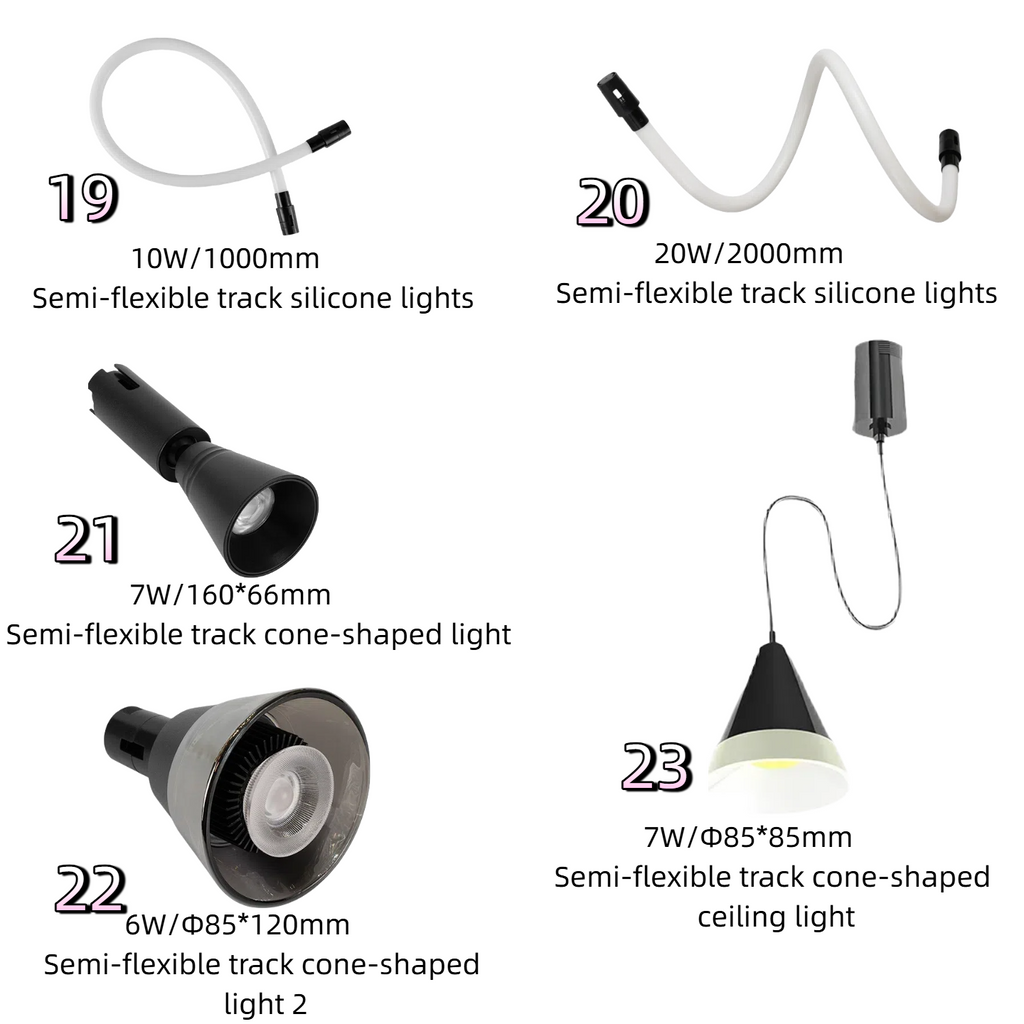 Kiven Semi - Flexible Golden Track Strip: Moldable, Surface - Mounted for Home & Clothing Stores, Track Light