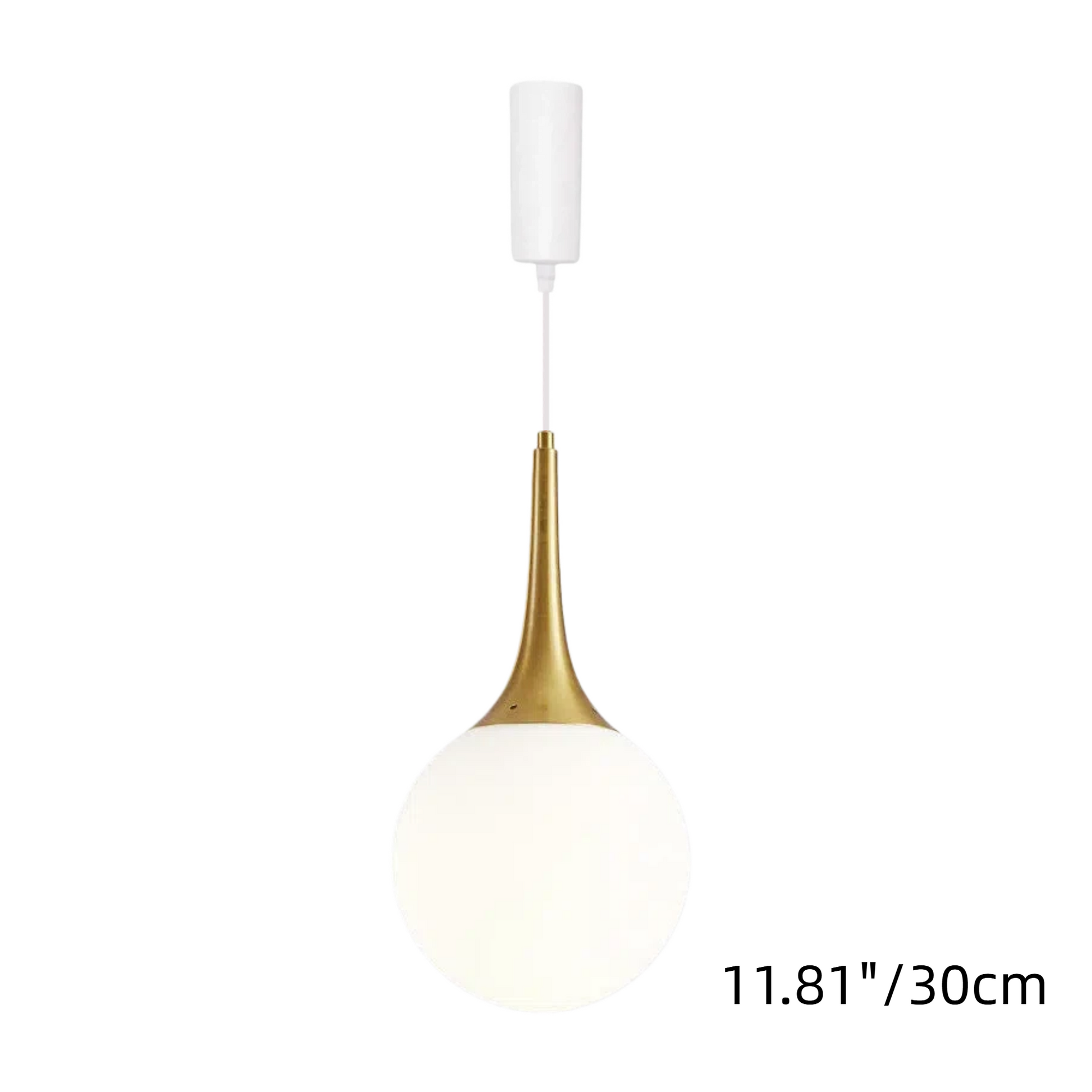Kiven Nordic Luxury Pendant Light | Gold Electroplated Glass Globe for High-End Ambiance Lighting in Dining, Bar & Boutique Spaces