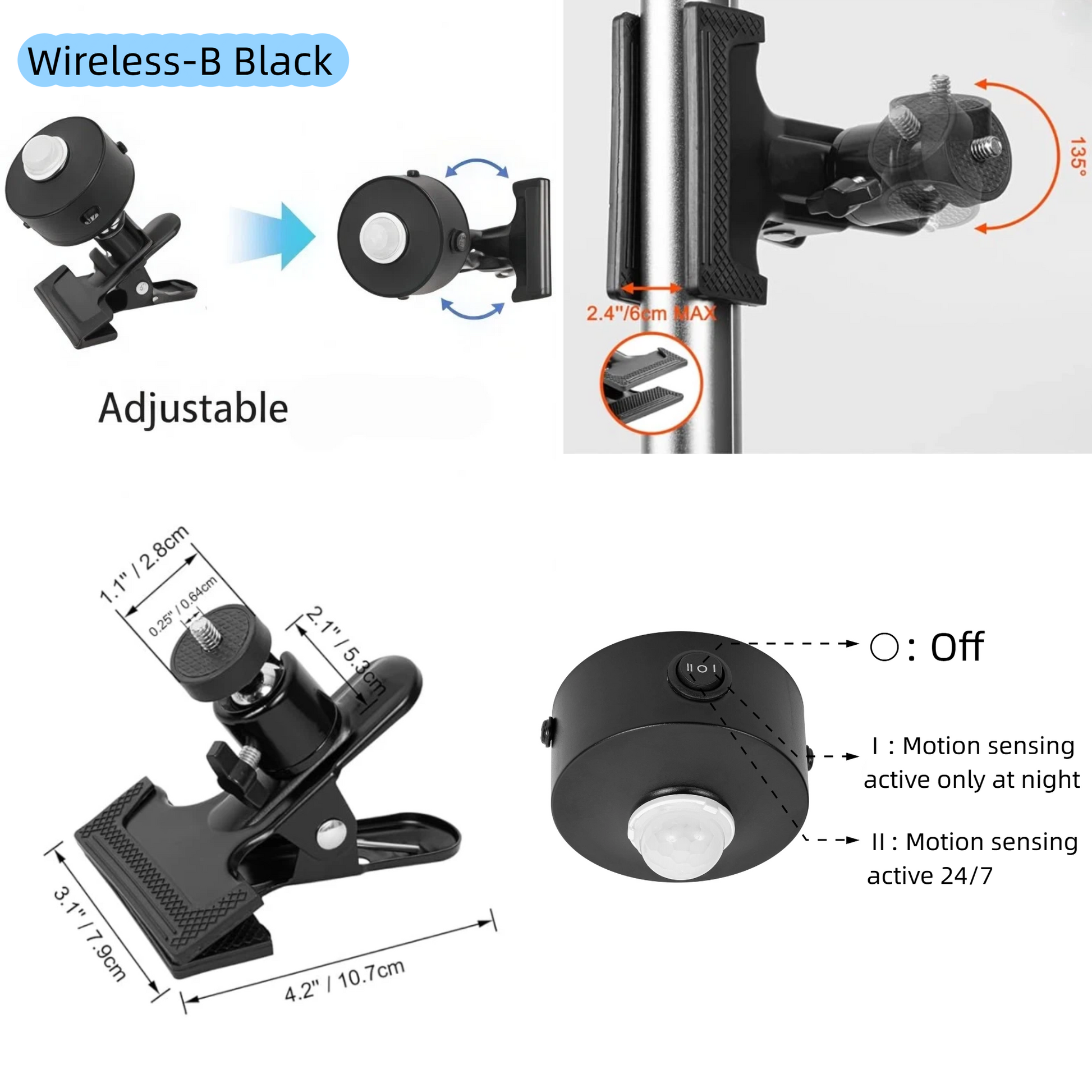 Kiven Renter-Friendly Sconces, Choose Plug-In Power or 5600mAh Wireless Freedom with 5-Minute DIY Install, Zero Damage