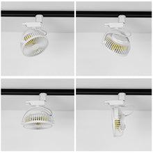Load image into Gallery viewer, Track Ceiling White Fan Remote Control Easy To Install Adjustable Angle Simple Design For Air Circulation