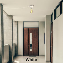Load image into Gallery viewer, Motion Activated Ceiling Light Plug-in Industrial Lights Adjusted Delay Time for Bathroom Hallway