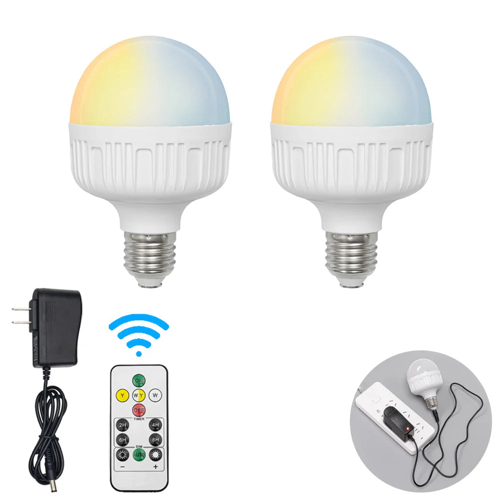 Kiven Battery Operated Pendant Light Nordic-style, featuring Remote Control Dimming and Rechargeable Battery-Powered Bulb, Move Freely around Kitchen, Living Room