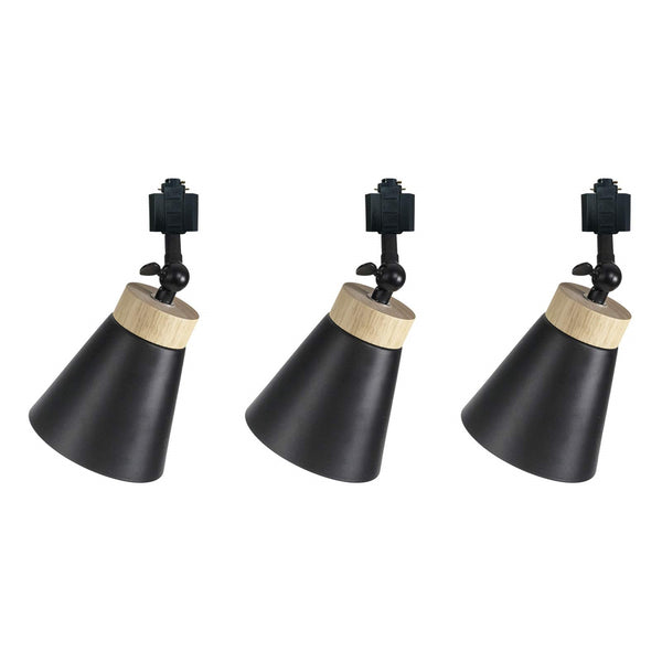 Track Pendant Head Lights Mini Adjustable Angle Ceiling Light H/J/L Track Light Modern Track Pendant Light for Kitchen Bedroom Dining Room (Buld & Track Rail NOT Included)