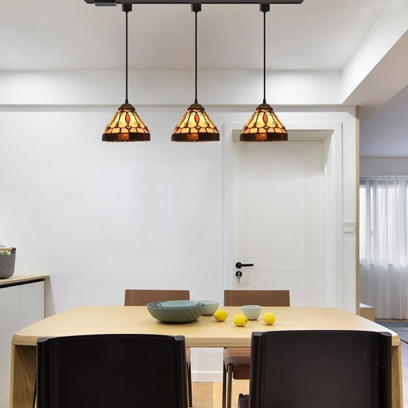 Kiven H-System 1-Light Antique Track Lighting Pendant Baroque Industrial track light with pendant light for kitchen gallery Handmade
