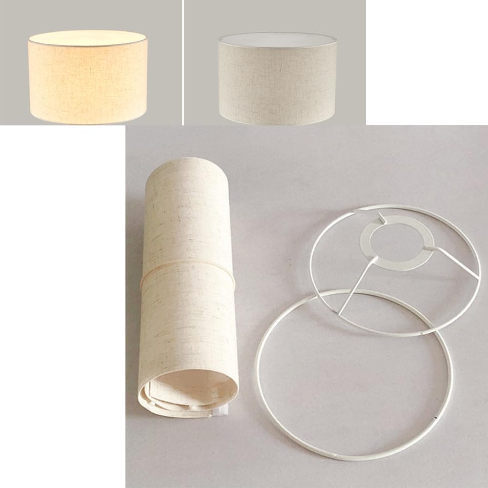 Rustic Terracotta Ceramic Pot Table Lamp Rechargeable Battery Operated RGB Bulb, Remote, Wireless Timer 15 Color Temperature Beige Dome Fabric Shade Farmhouse Bedside Lamps, Terra Cotta