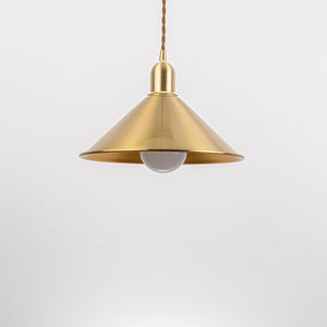 Rechargeable Battery Adjustable Cord Wireless Pendant Light Copper Shade Smart RGB LED Bulbs with Remote