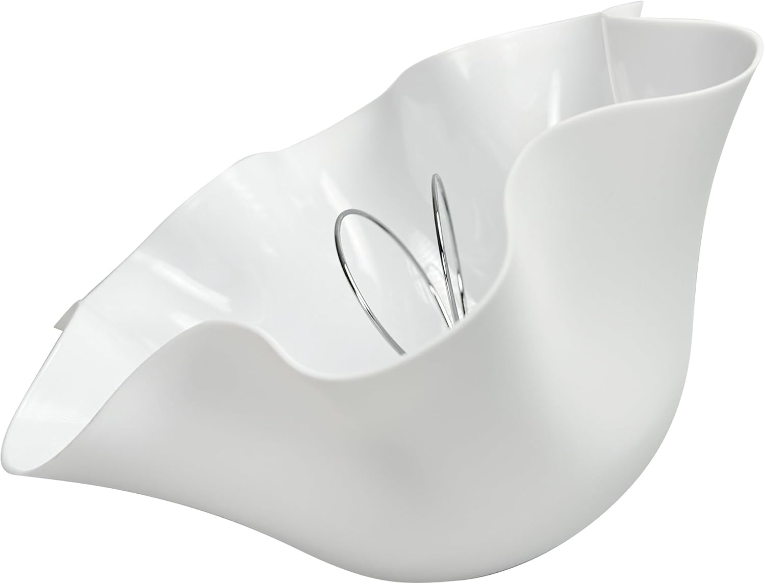 Kiven Clip On Shade for Ceiling Light Bulb,8.6in Lamp Diffuser Shade with Lamp Shade Harp Holder, Acrylic Lamp Shade Diffusers for Ceiling Light Table Lamp, Fits 9-13" Openings, White, 1 Pack