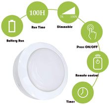 Load image into Gallery viewer, Battery Wireless Tiffany European Style Wall Sconce Remote Dimmable