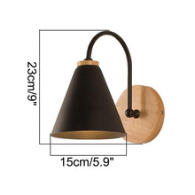 Load image into Gallery viewer, Rechargeable Cordless Loft Cone Wall Sconces Smart LED Bulbs with Remote