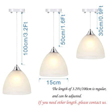 Load image into Gallery viewer, Battery Operated Pendant Light Adjustable Iron Cable with Remote