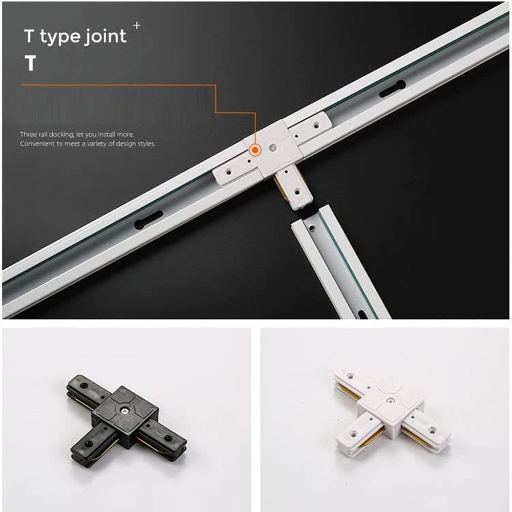 Halo System Track Lighting Connector Accessories Track Extender White